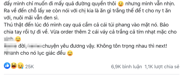 Màn chia tay thu hút 25 nghìn like của cô gái bị chê bai đặc điểm trên cơ thể, trước khi quyết định ra đi còn cho gã đàn ông biết thế nào là lễ độ”-1