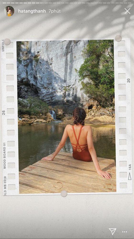 Hà Tăng tự tin khoe mặt không son phấn, còn để lưng trần gợi cảm trong chuyến đi du lịch với hội bạn thân-2