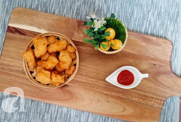 Ngày đầu tháng học làm gà chiên chay ngon bất ngờ-6