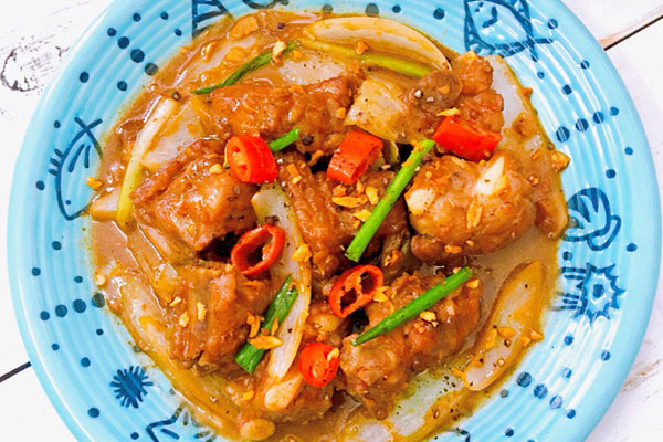 Kho, rang nhiều cũng chán, làm thịt lợn chua ngọt đổi gió lại tốn cơm bất ngờ-9