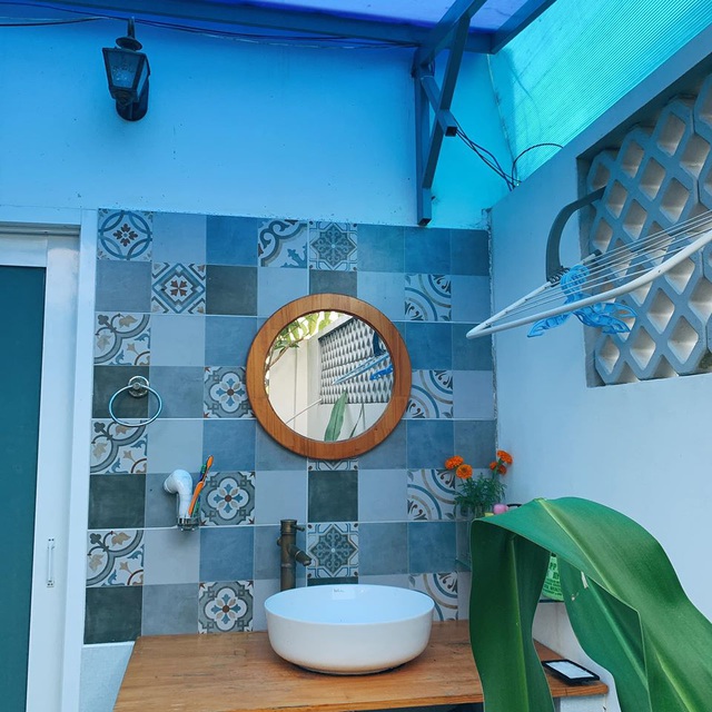 Mãn nhãn với ngôi nhà màu xanh nằm trên đảo Phú Quốc-8