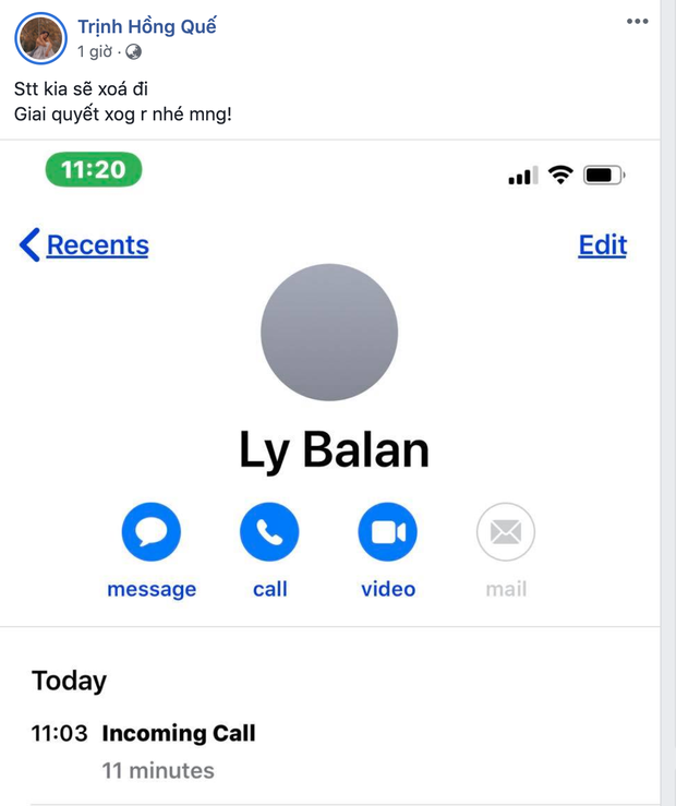 Hồng Quế yêu cầu Lưu Đê Ly mở block Facebook để nói chuyện, chiều nay sẽ qua tận nơi xử lý-5