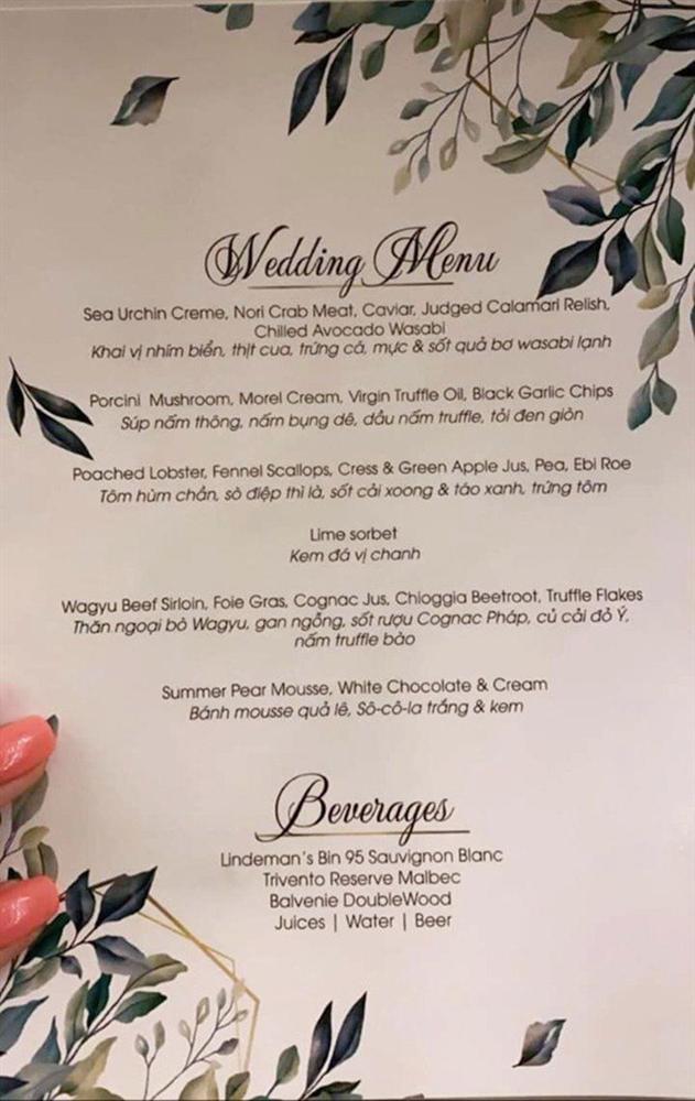 Thực đơn cưới ở biển xa hoa: Mới nhất là nữ diễn viên cưới giám đốc tập đoàn nghìn tỷ-3