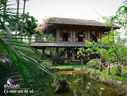 Cô giáo về hưu dựng nhà sàn giữa thung lũng 7000m², tìm bình yên cách Hà Nội 49km-1