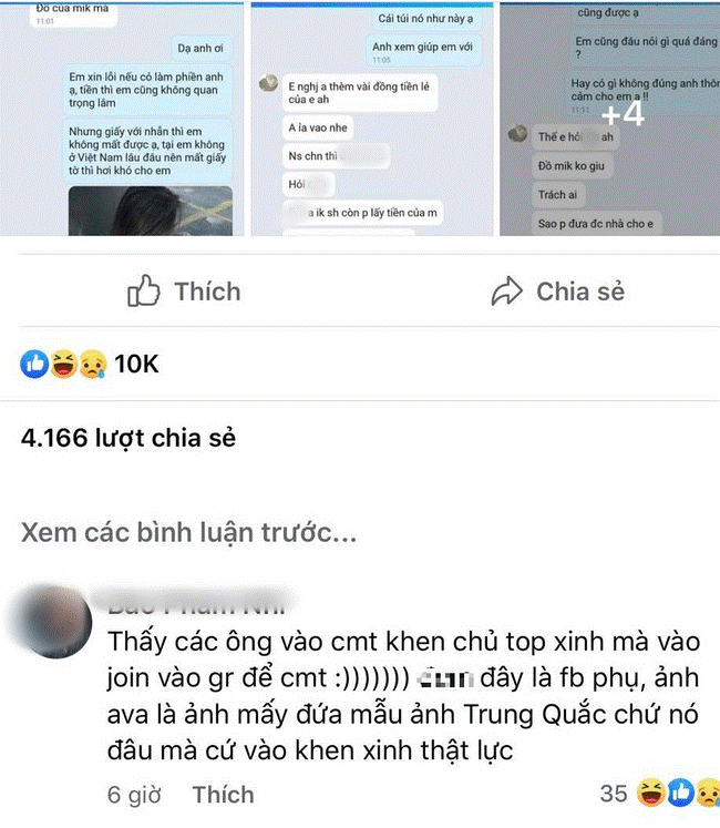 Vừa lên tiếng bóc phốt” anh chàng hẹn hò qua mạng cuỗm đẹp” túi xách của mình, cô gái bị cộng đồng mạng tìm ra bằng chứng dựng chuyện câu like-6