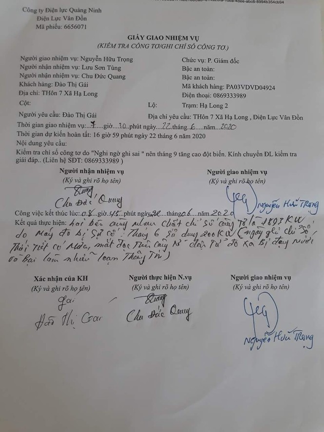 Vụ hóa đơn điện tăng gần 90 triệu: Điện lực Quảng Ninh lý giải do... trời mưa-2