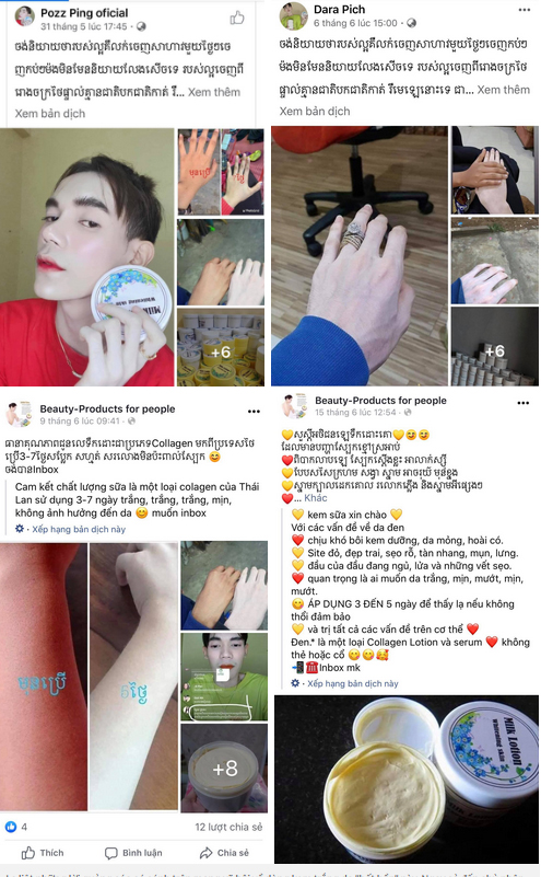 Thái Lan đang lan truyền hộp kem tẩy trắng da: Biến da đen thành da như Cương Thi, trắng đến mức ám ảnh-1