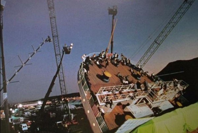 Những hình ảnh hậu trường thú vị chưa bao giờ công bố của Titanic-3