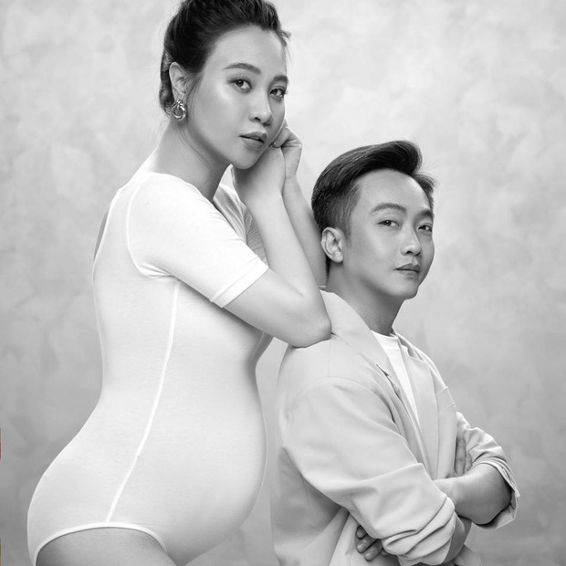 Đàm Thu Trang khoe bụng bầu to, chính thức xác nhận có con đầu lòng với Cường Đô La sau 1 năm về chung nhà!-1