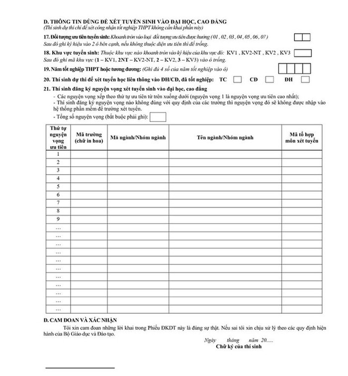 Cười méo mặt những lỗi hay gặp khi điền phiếu đăng ký dự thi: Thông tin thì thuộc làu làu nhưng lại viết sai ngớ ngẩn thế này-2