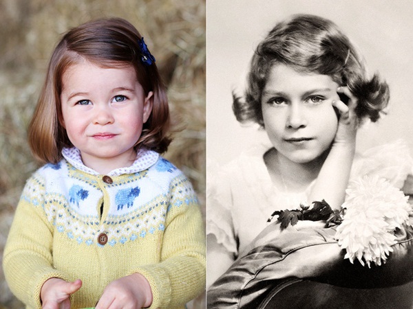 Finally found the answer to where Princess Charlotte's clever, clever appearance and outstanding charisma came from - 7