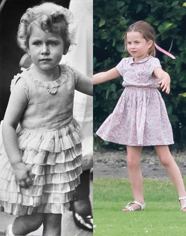 Finally found the answer to where Princess Charlotte's clever, cunning appearance and outstanding charisma came from - 9