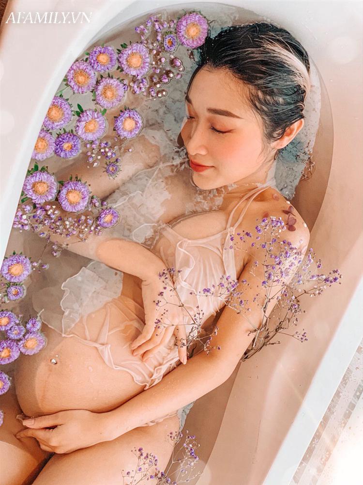 Mẹ bầu Thái Bình mang thai 7 tháng đẹp xuất sắc, thần thái ngời ngời đập tan quan niệm cứ bầu bí là ngoại hình tuột dốc-6