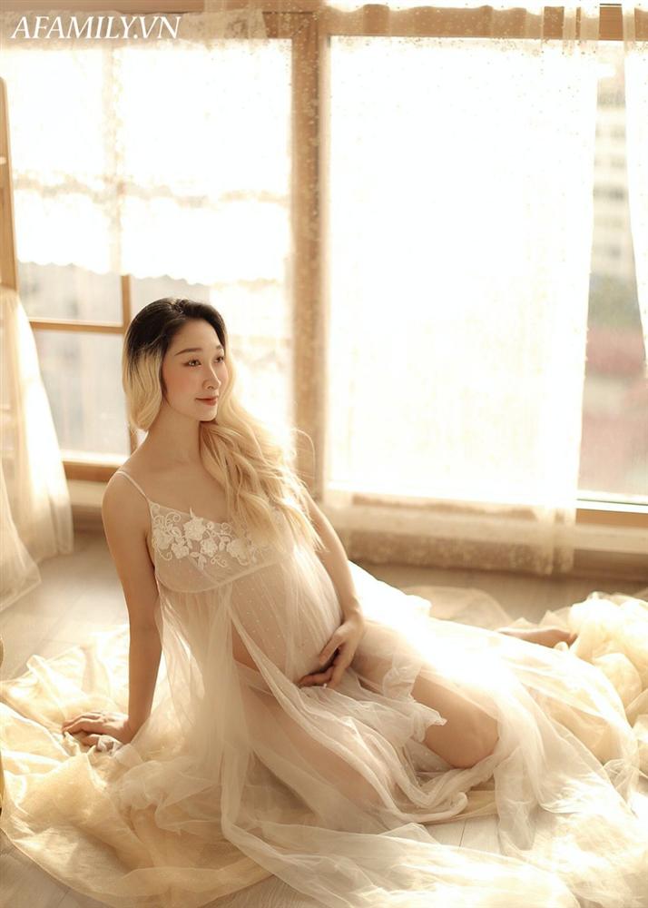 Mẹ bầu Thái Bình mang thai 7 tháng đẹp xuất sắc, thần thái ngời ngời đập tan quan niệm cứ bầu bí là ngoại hình tuột dốc-9