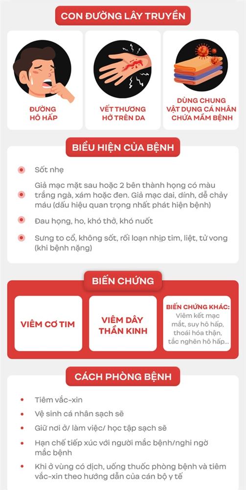Liên tiếp xuất hiện các ổ bệnh bạch hầu tại Việt Nam: Đây là lý do bạch hầu có thể lây mạnh và vô cùng nguy hiểm cho tính mạng người bệnh-5
