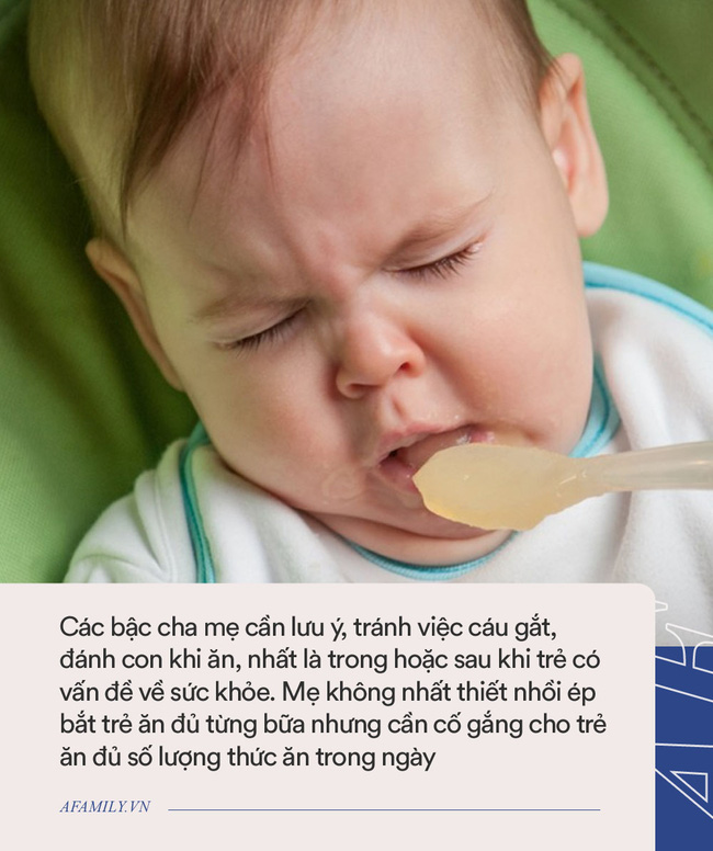 8 kiểu nhồi nhét khiến trẻ thêm gầy ốm, biếng ăn trong những ngày nắng nóng - các mẹ nên từ bỏ ngay!-4