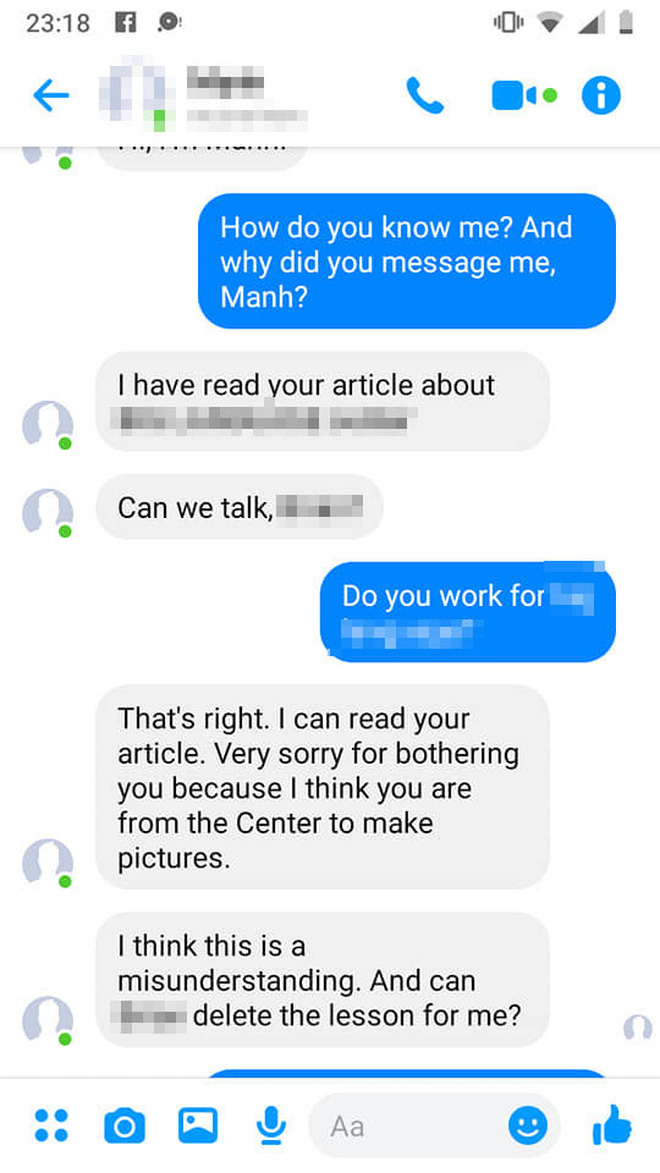 Cảnh báo chiêu trò lừa đảo người nước ngoài dạy tiếng Anh miễn phí của một trung tâm Anh ngữ nổi tiếng ở Hà Nội-4