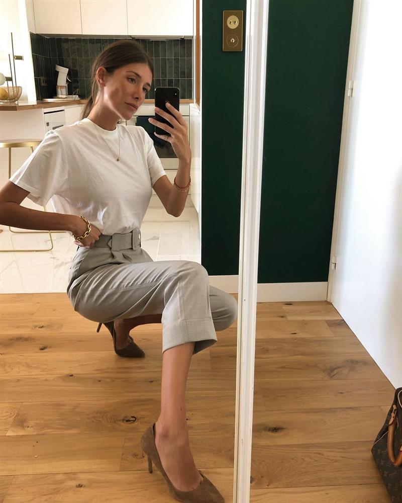 Để diện đồ công sở chuẩn xinh và thanh lịch không kém phụ nữ Pháp, chị em chỉ cần sắm 5 items-8