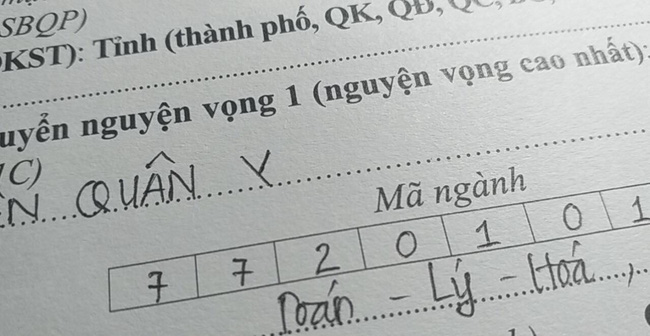 Lại thêm những màn viết hồ sơ tưởng chừng chẳng thể nào sai mà vẫn xảy ra, lỗi sai thứ 3 giống học sinh mầm non đang tập viết chữ-4