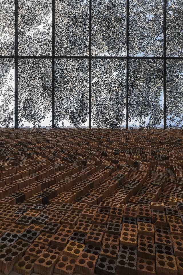 Độc đáo căn nhà xếp bằng gạch mộc biết thở” của vợ chồng ở Đồng Nai-12