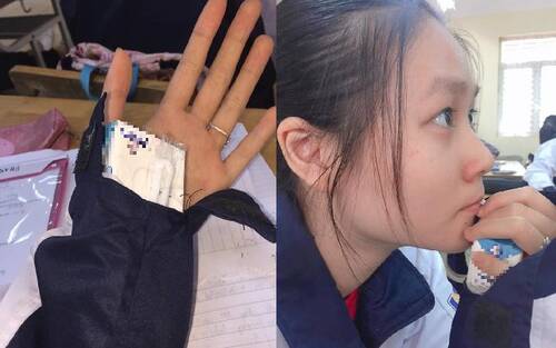 Nam sinh lén lút ngồi ăn vụng trong lớp, nhưng thông minh đến mức giáo viên nếu bắt được cũng phải ngợi khen IQ thượng thừa-2