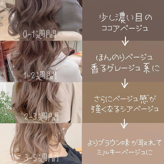 Hè này mà chơi màu beige cho tóc thì bạn không chỉ xinh ngọt mà visual cũng lên mây”-2