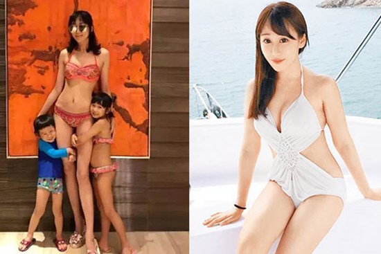 Chân dung vợ Á hậu nóng bỏng, hy sinh nhan sắc sinh 4 con cho
