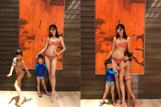 Chân dung vợ Á hậu nóng bỏng, hy sinh nhan sắc sinh 4 con cho Tôn Ngộ Không-8