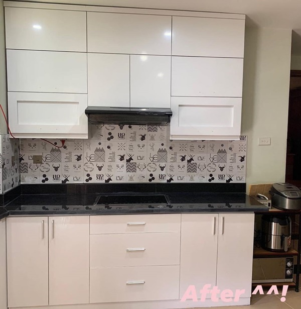 3 căn bếp&nbsp;lột xác sáng đẹp lung linh chỉ chưa đến 10 triệu đồng, đúng niềm mơ ước của các chị em hiện đại-18