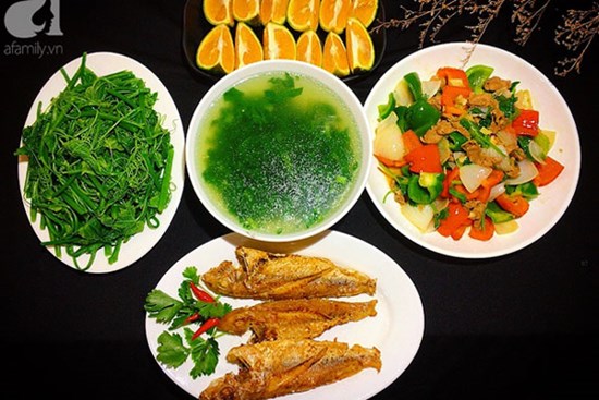 Mâm cơm 4 món tưởng không dễ mà dễ không tưởng, quy trình đủ cả đây rồi!