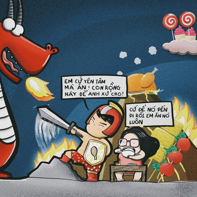 Trước lúc đi đẻ được chồng vẽ cho một tấm ảnh để đời, người vợ bỗng trở nên nổi tiếng, phủ sóng khắp các trang mạng xã hội-8