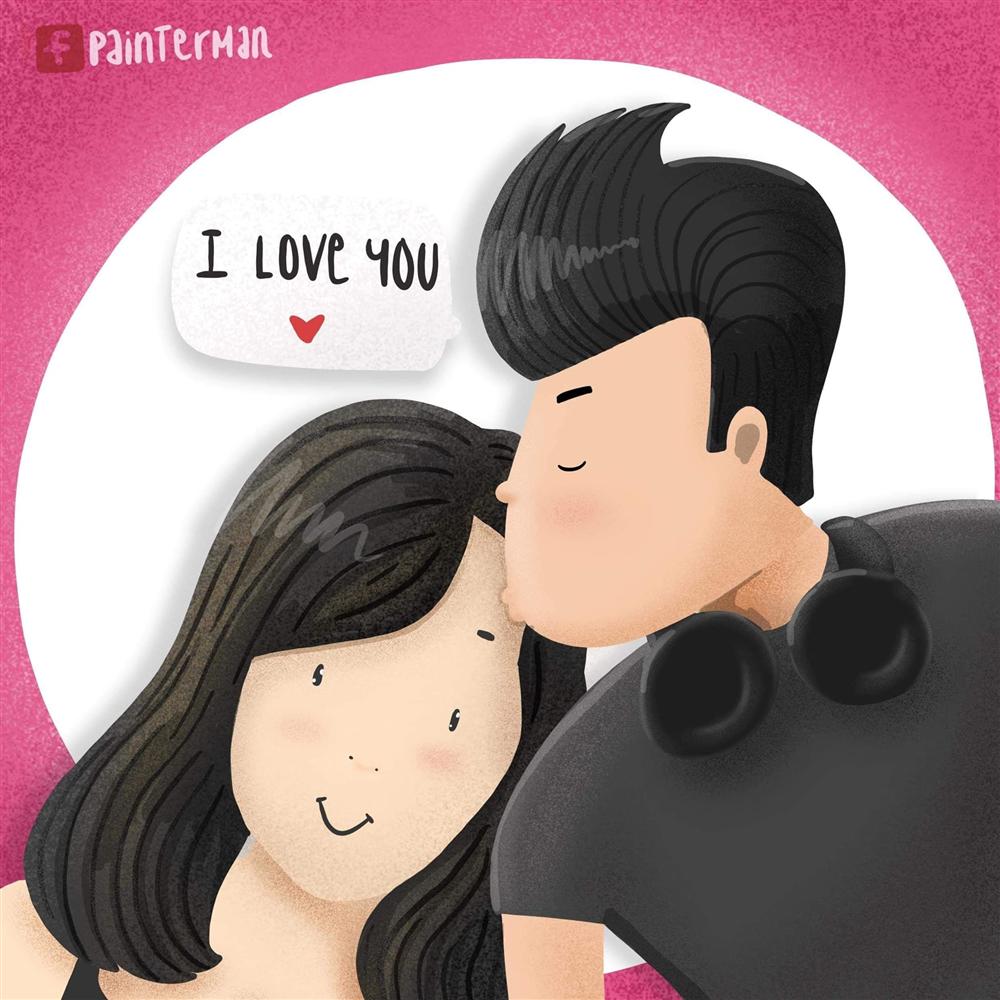 Trước lúc đi đẻ được chồng vẽ cho một tấm ảnh để đời, người vợ bỗng trở nên nổi tiếng, phủ sóng khắp các trang mạng xã hội-12