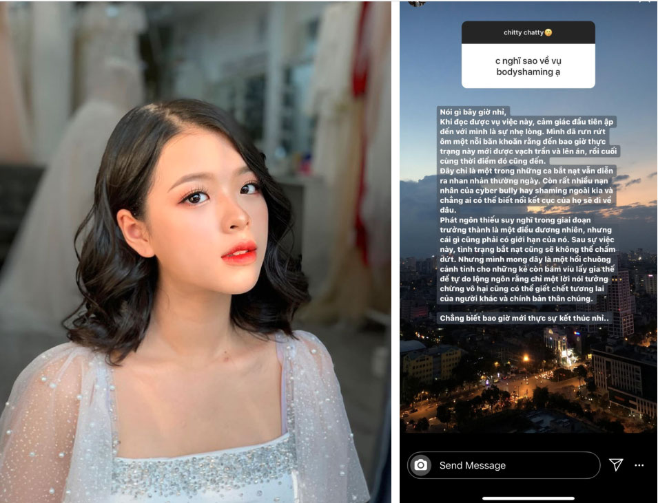 Hồng Khanh, gái út sinh năm 2004 của NSƯT Chiều Xuân nói về body-shaming trên MXH, suy nghĩ chín chắn thu hút sự chú ý-2