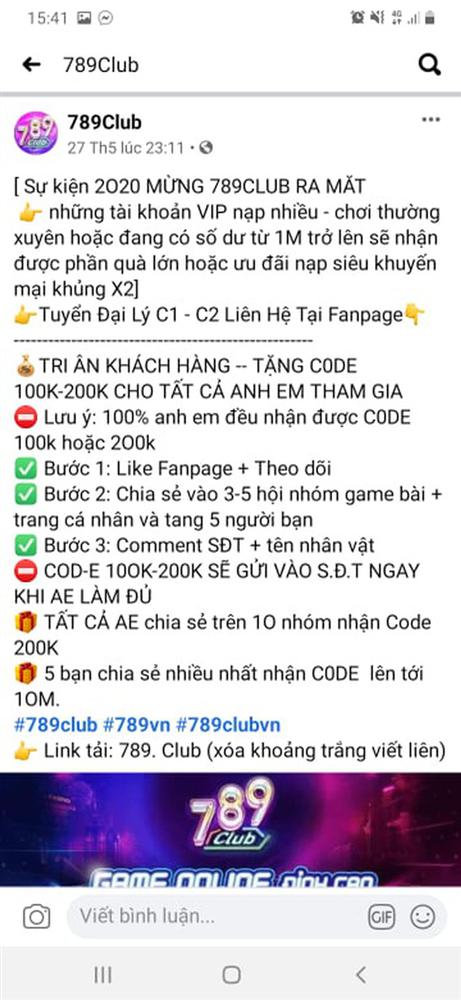 Giang hồ mạng Huấn Hoa Hồng ngang nhiên làm MV quảng cáo game đánh bạc: Có thể bị xử lý hình sự-10