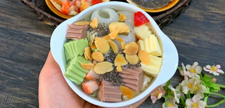 Cách làm chè khúc bạch ngậy thơm giải nhiệt, mẹ vụng mấy cũng làm được-3