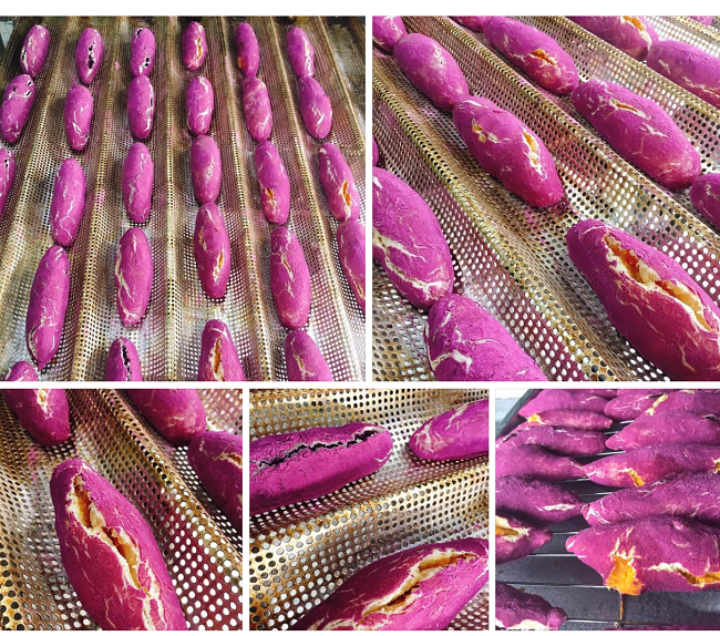 Bánh mì khoai lang tím sốt trên chợ mạng, ngày làm 500 chiếc không đủ bán-2