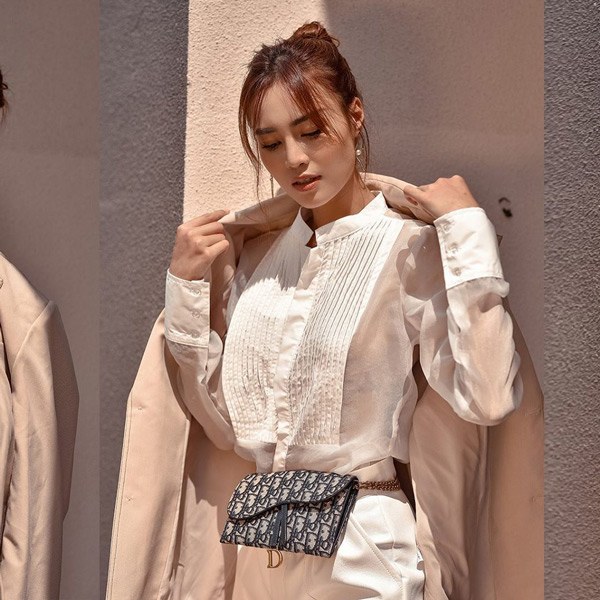 Lan Ngọc quấn khăn làm áo, nhìn sơ cứ như vải vụn nhưng sự thật hoàn toàn ngược lại-9