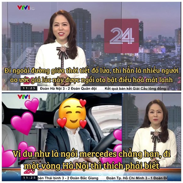 VTV vừa có màn cà khịa căng cực khi nhắc đến câu ngồi xe Mẹc đi một vòng Hà Nội từ ồn ào của Quang Hải-1