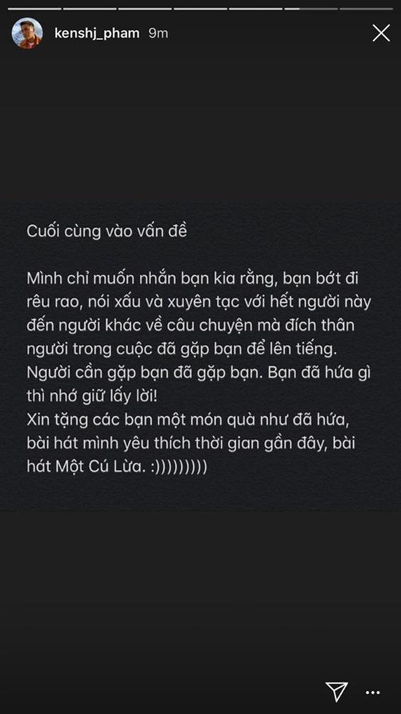 Kenshj hẹn dân mạng ra gốc mít hóng phốt” nhưng cuộc gọi lúc nửa đêm của Quỳnh Anh Shyn khiến tất cả quay xe đi về?-2
