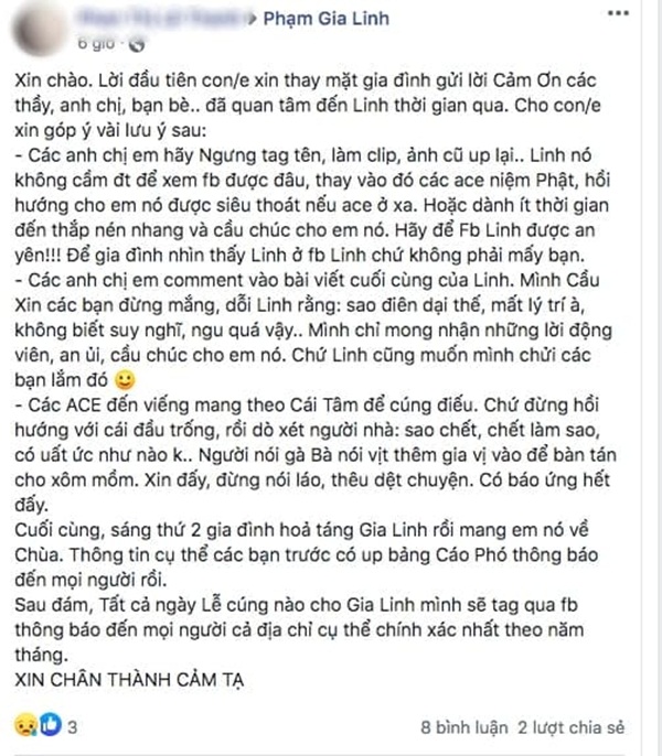 Diễn viên trẻ Phạm Gia Linh qua đời đột ngột ở tuổi 25-1