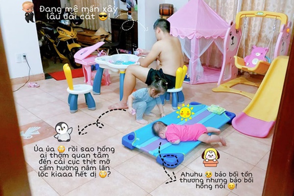 Bị mẹ phạt vì trông con không cẩn thận, bố đang miệt mài chuộc lỗi ai ngờ bị con trai bán đứng từ lúc nào-10