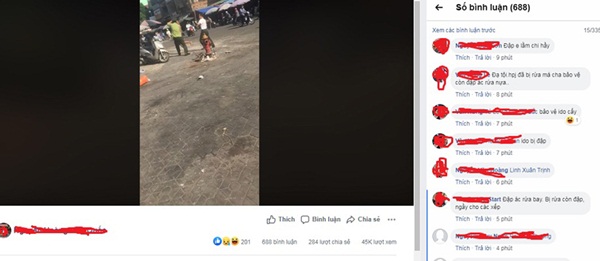 Clip bảo vệ chợ Vinh đánh người có bệnh thần kinh như điên dại-2