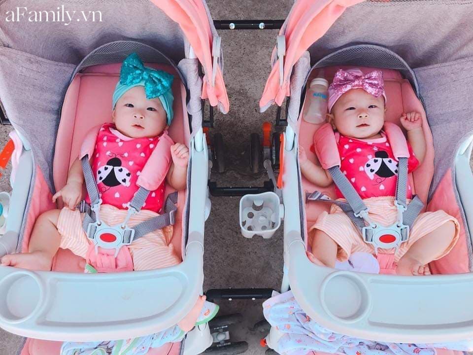 Mê tít cặp sinh đôi Cam và Dứa giống nhau như 2 giọt nước, ra đường ai cũng tấm tắc khen xinh như diễn viên Hàn Quốc-2