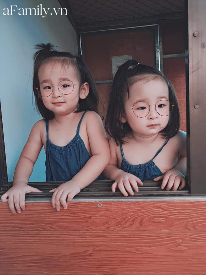 Mê tít cặp sinh đôi Cam và Dứa giống nhau như 2 giọt nước, ra đường ai cũng tấm tắc khen xinh như diễn viên Hàn Quốc-3