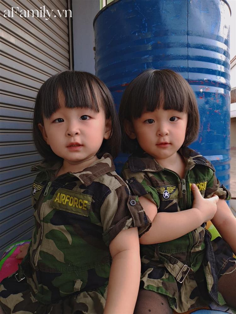 Mê tít cặp sinh đôi Cam và Dứa giống nhau như 2 giọt nước, ra đường ai cũng tấm tắc khen xinh như diễn viên Hàn Quốc-8