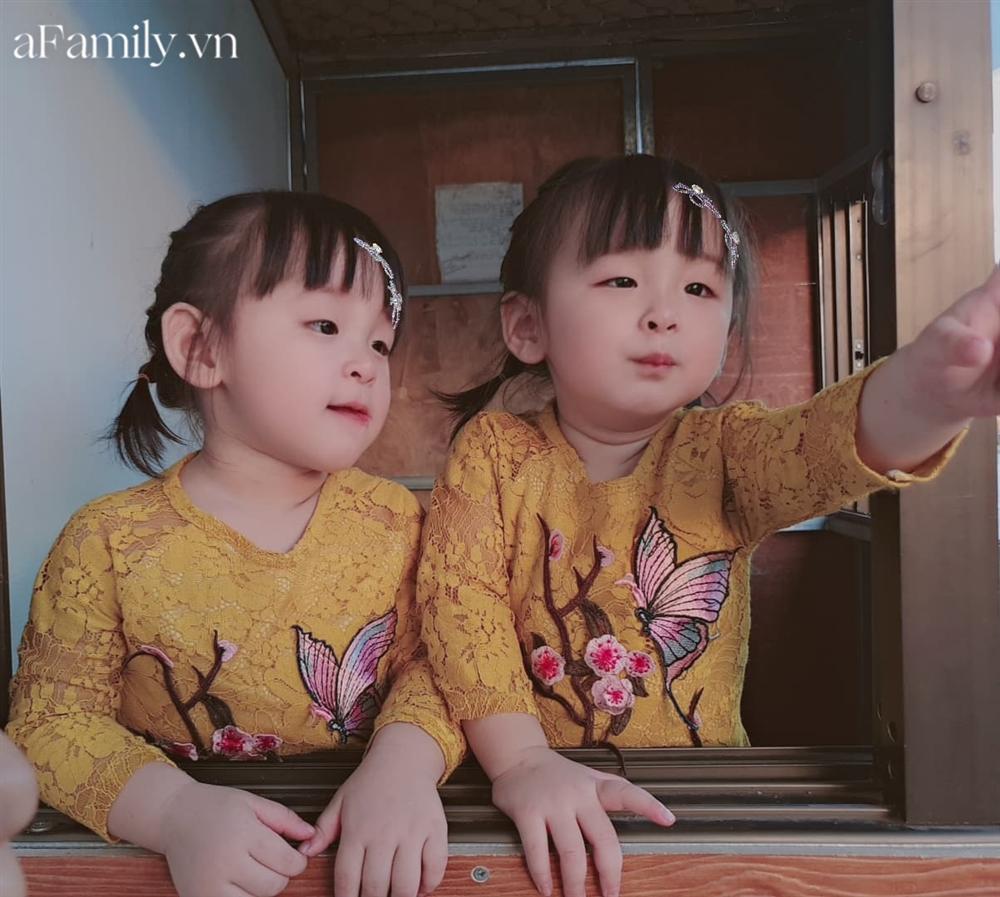 Mê tít cặp sinh đôi Cam và Dứa giống nhau như 2 giọt nước, ra đường ai cũng tấm tắc khen xinh như diễn viên Hàn Quốc-10