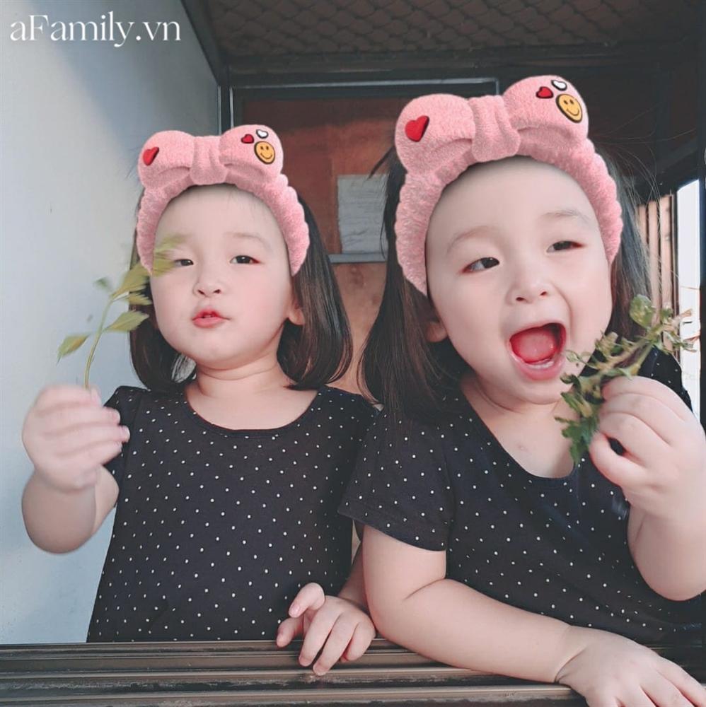 Mê tít cặp sinh đôi Cam và Dứa giống nhau như 2 giọt nước, ra đường ai cũng tấm tắc khen xinh như diễn viên Hàn Quốc-12
