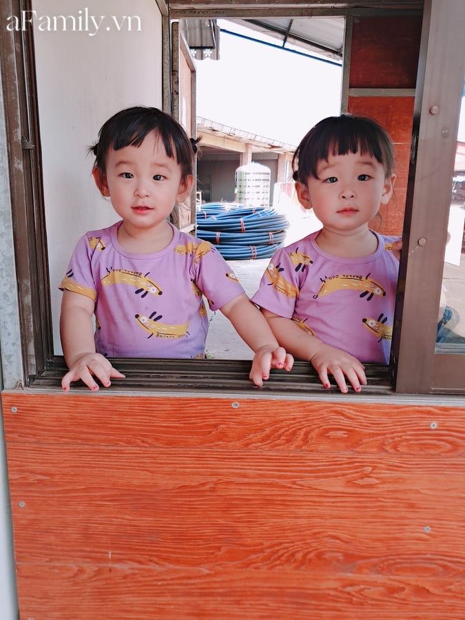 Mê tít cặp sinh đôi Cam và Dứa giống nhau như 2 giọt nước, ra đường ai cũng tấm tắc khen xinh như diễn viên Hàn Quốc-17