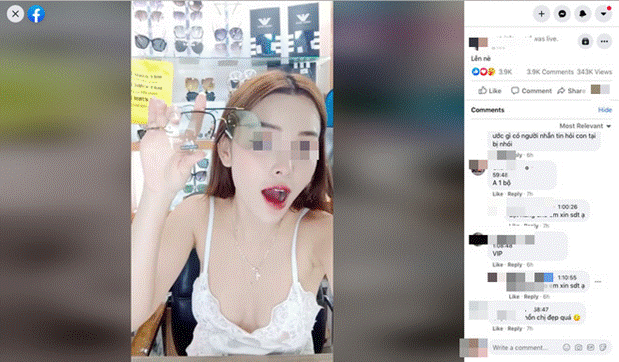 Chiêu trò hở bạo, cố ý khoe vòng một khủng khi Livestream đang khiến cộng đồng ngán ngẩm-5