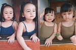 Cặp sinh đôi Đắk Lắk từng bị bác sĩ thông báo gia đình về lo hậu sự, 9 năm sau lớn bổng, xinh xắn như búp bê-7